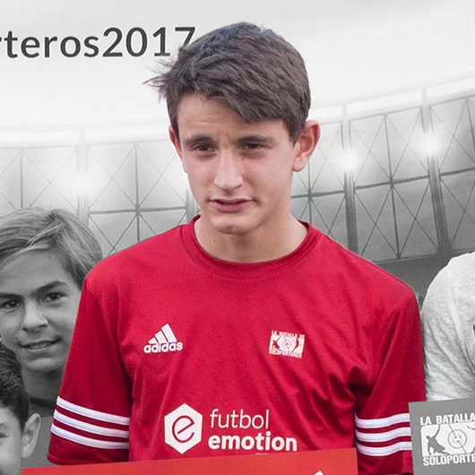 post card Jaime Rico ganador batalla infantil.webp